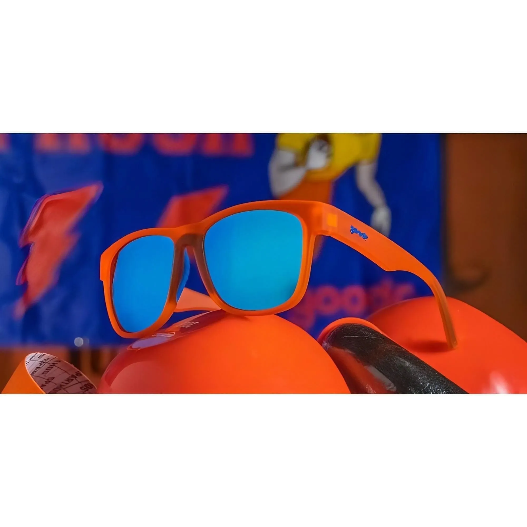 Goodr That Orange Crush Rush Running Sunglasses
