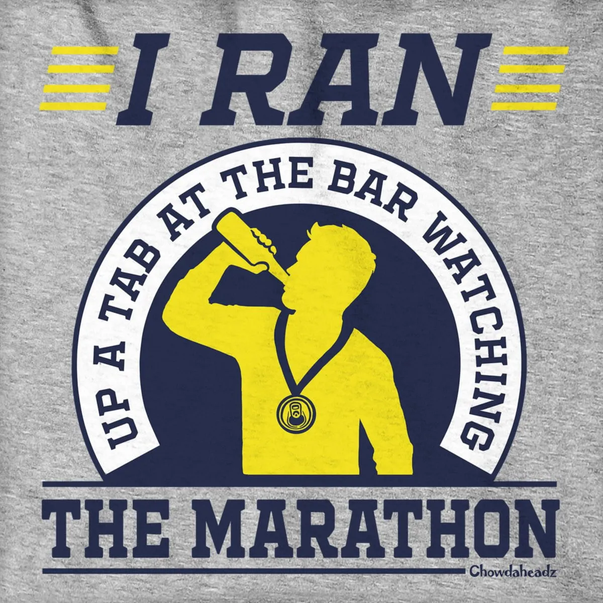 I Ran Up A Tab Watching The Marathon Hoodie