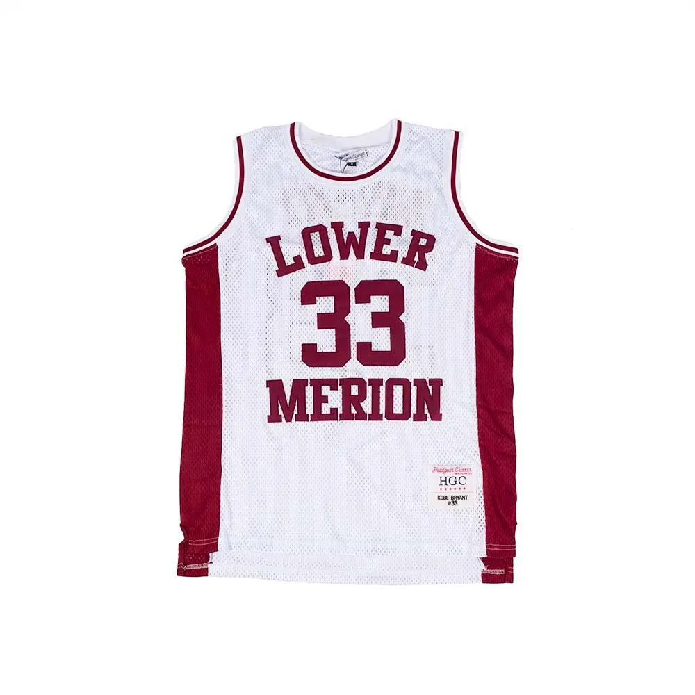 MAMBA WHITE HIGH SCHOOL BASKETBALL JERSEY WHITE
