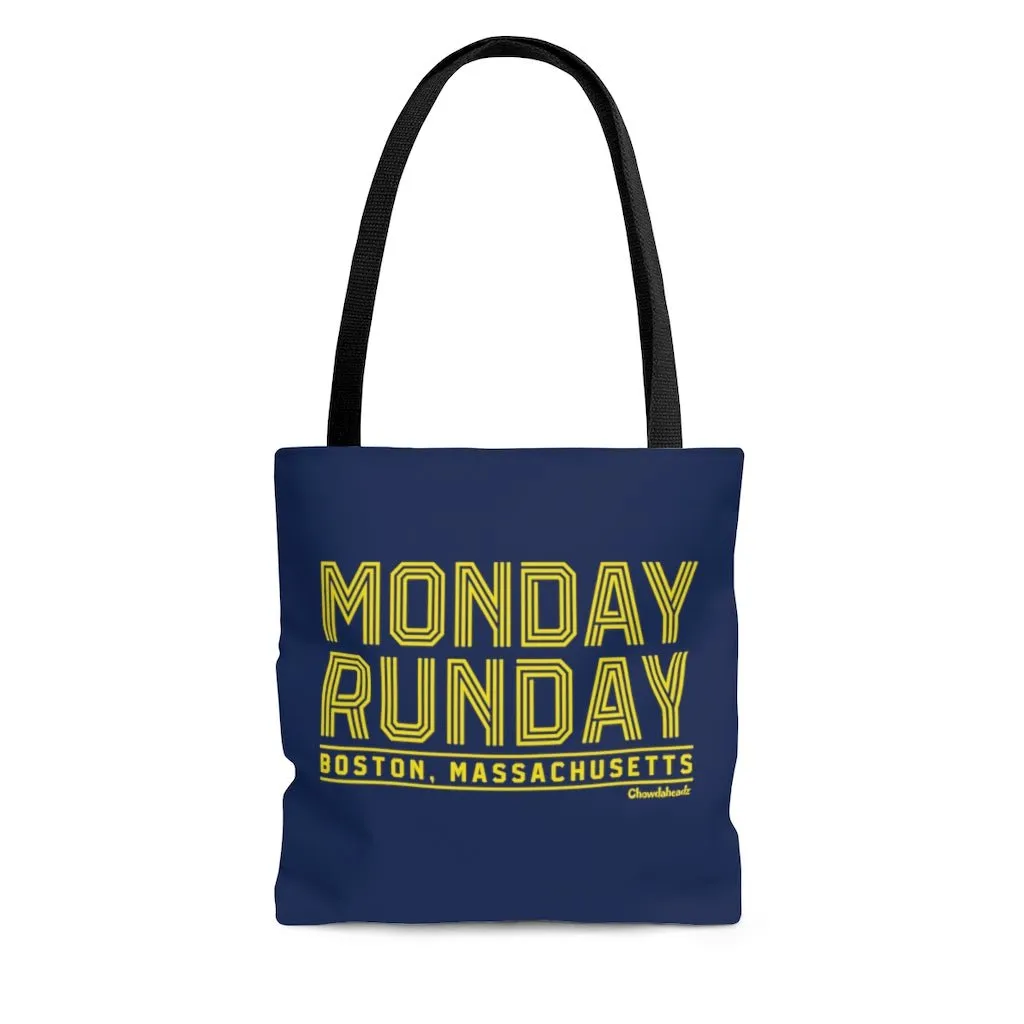 Monday Runday Tote Bag