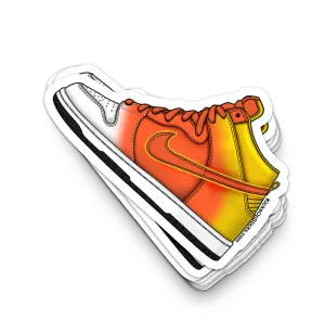 SB Dunk High "Candy Corn" Sneaker Sticker